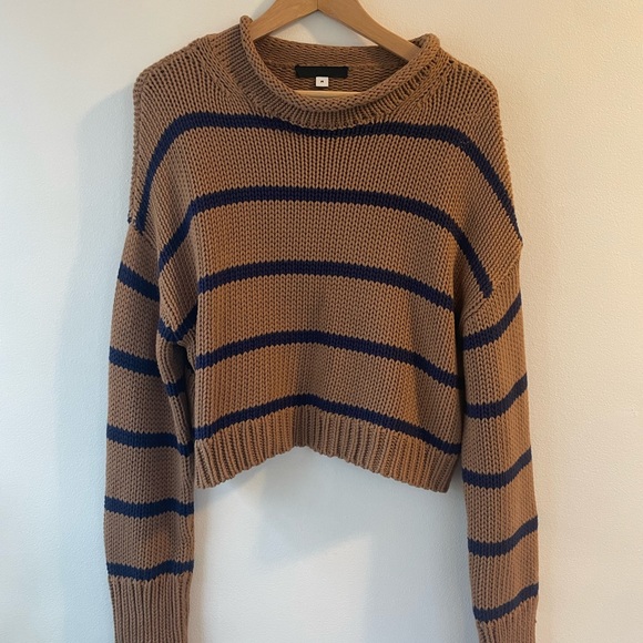 WYETH MAGGIE CROPPED SWEATER - Picture 2 of 2